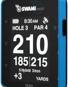 Swami KISS 2.0 Handheld Golf GPS Ragnefinder with Integrated Magnets - Blue